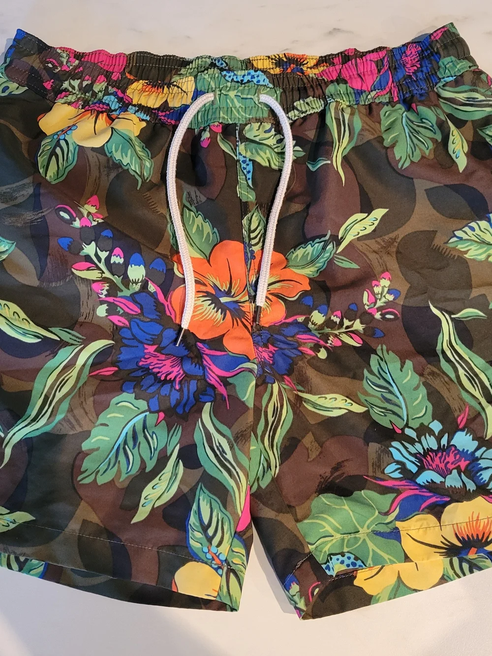 Polo Ralph Lauren Floral Camo Kailua Swim Trunks M